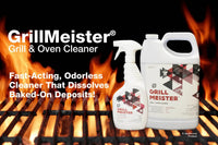 GrillMeister Degreaser & Cleaner For Grills, Oven, Barbeques & Grates, 1 Quart