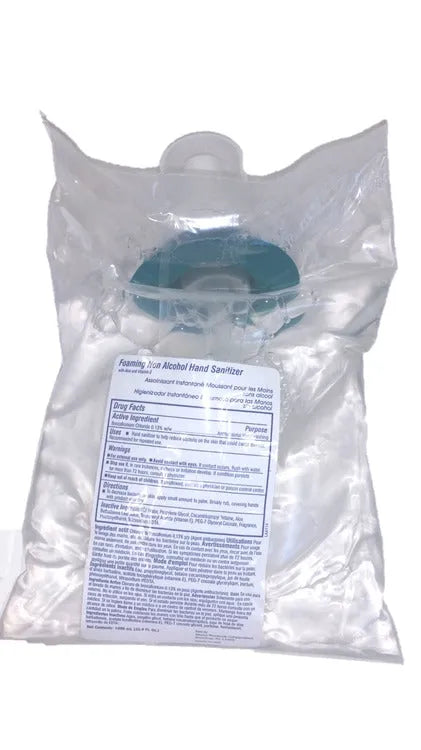 HighFive Foaming Non Alcohol Hand Sanitizer, 1000ml Refill Bag