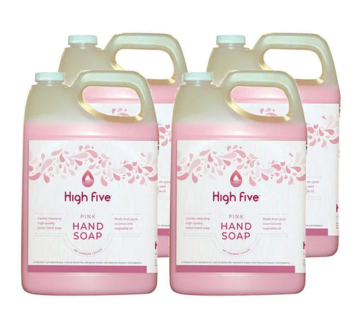 HighFive Pink Lotion Hand Soap, 1 Gallon