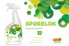 Sporelok Mildew Stain Remover, Ready To Use Spray, Quart