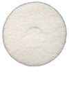 JaniSource Super High White Polishing Floor Pad, 12-Inch Dia (Case of 5)