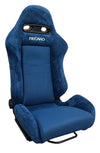 2nd Option Racing JBR1099 Reclinable Racing Seats – Blue Suede