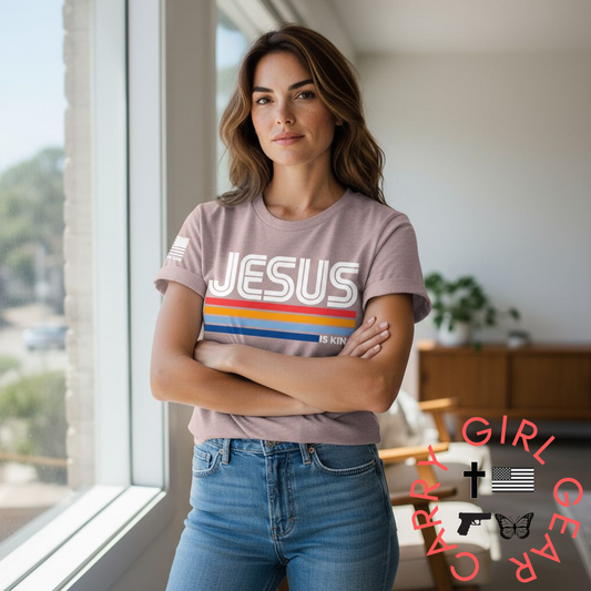 JESUS IS KING TEE