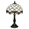Jewel Roman Tiffany-Style Lamp Antique | Glass Tabletop