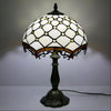 Jewel Roman Tiffany-Style Lamp Antique | Glass Tabletop