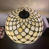 Jewel Design Small Tiffany-Inspired Lamp