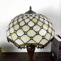 Jewel Design Small Tiffany-Inspired Lamp