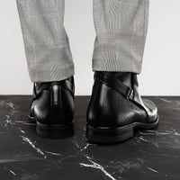 Zelli Italia Zelli Italia 45-600-BLK Jodphur Italian Calfskin Boot, Black