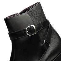 Zelli Italia Zelli Italia 45-600-BLK Jodphur Italian Calfskin Boot, Black