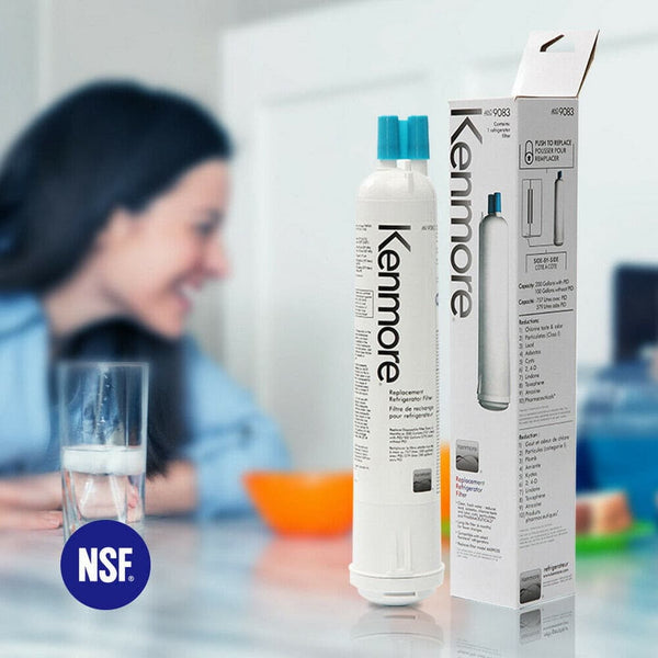 FILTERLO Kenmore Refrigerator Water Filter 9083 Replacement Cartridge