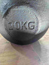 Kettlebell - Muscle D Fitness - Cast Iron - Heavy Duty (Kettlebell Only)