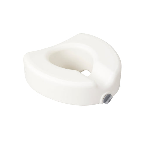 Premium Plastic Raised Toilet Seat with Lock, Elongated RIO Medical Supplies