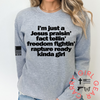 KINDA GIRL HOODIE & SWEATSHIRT