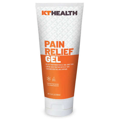 KT Recovery+ Pain Relief Gel, Time-Released, 3.4 oz Squeeze Tube
