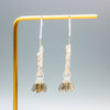 Labradorite Drop Earrings Sterling Silver Dangle Hooks
