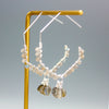 Labradorite Drop Earrings Sterling Silver Dangle Hooks