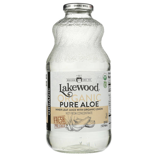 Organic Aloe Juice with Lemon