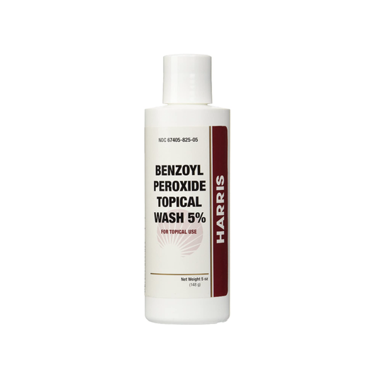 HARRIS Benzoyl Peroxide Acne Wash, 5% Concentration, 148g