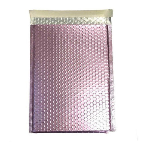 Lavendar Purple Matte Metallic Bubble Mailers Size 8.5x12 Padded Envelopes