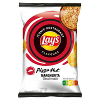 Lays Iconic Restaurant Flavors Pizza Hut Margherita Geschmack (150g) (Denmark) 4ct