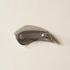 Leaf Metal Barrette Hair Clip | Silver