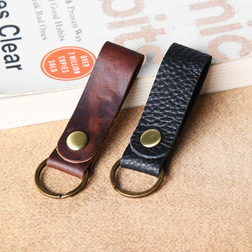 Leather Keychain Strap