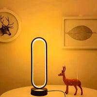 LED Lamps - 3 Color Dimming Ring Bedside Table Lamp