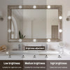 LED Mirror Light Bulbs with USB Touch Switch for Vanity & Dressing Table