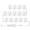 White 14 Lights / USB