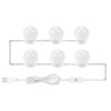 LED Mirror Light Bulbs with USB Touch Switch for Vanity & Dressing Table