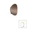 7W 3000K Warm Yellow Light-Brushed Gold