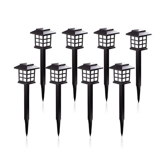 LED Solar Pathway Lights - Waterproof Outdoor Garden & Walkway Decor