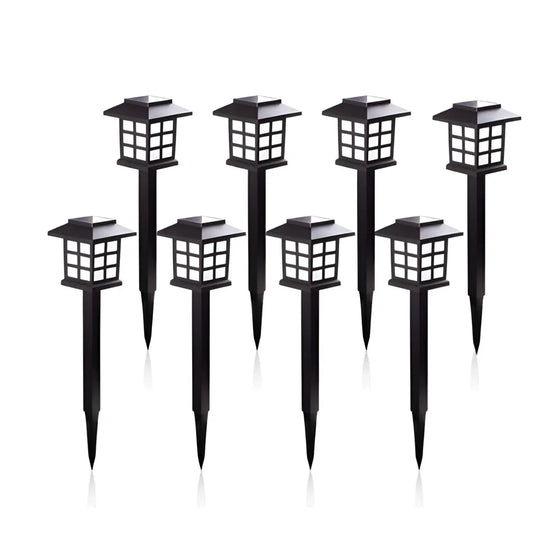 LED Solar Pathway Lights - Waterproof Outdoor Garden & Walkway Decor