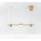 Gold / 3 Heads / 110V LED Tricolor Light