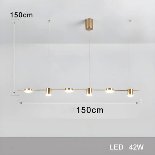 LED Pendant Light Kitchen - Modern Light for Bar, Dining Room, and Table