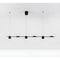 Black / 6 Heads / 110V LED Tricolor Light