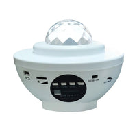 LED Star Projector Night Light with USB Control and Music Player