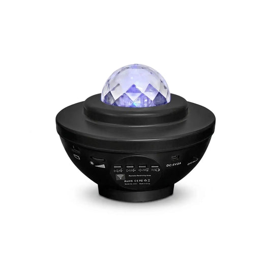 LED Star Projector Night Light with USB Control and Music Player