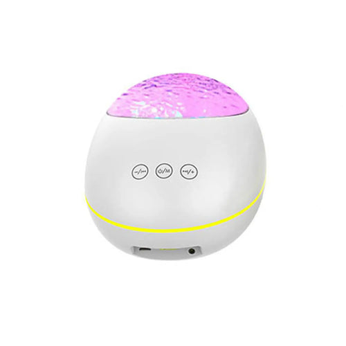 LED Star Projector Night Light with USB Control and Music Player
