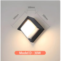 LED Wall Light Lamp with PIR Motion Sensor and Waterproof