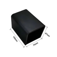 LED Wall Lights Bathroom - Square Luminous Bedside Lamp