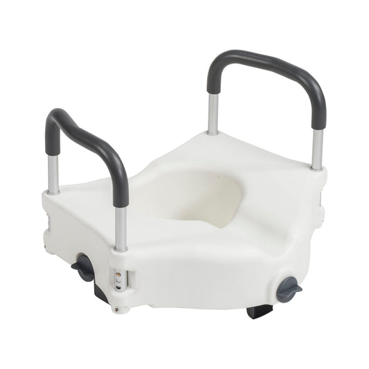 PreserveTech Secure Lock Raised Toilet Seat, 5" Height RIO Medical Supplies