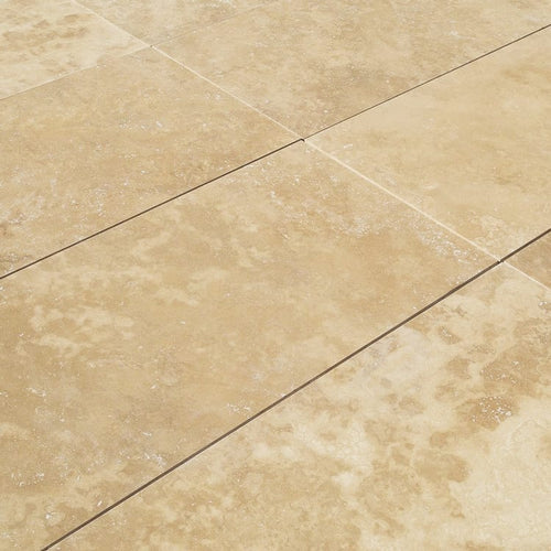 Light Beige Premium Travertine Honed Floor and Wall Tile - Livfloors Collection