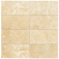 Light Beige Premium Travertine Honed Floor and Wall Tile - Livfloors Collection