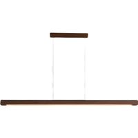 Log Style Solid Wood Chandelier Light – 110V Wide Pressure Strip