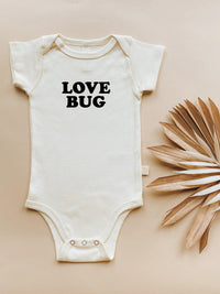 Love Bug Organic Baby Bodysuit