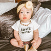 Love Bug Organic Baby Bodysuit