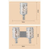 Luxury Wall Light for Bedroom and Hallway with Designer Finish