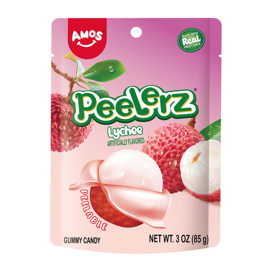 Amos Peelerz Lychee 6 pack (3oz)