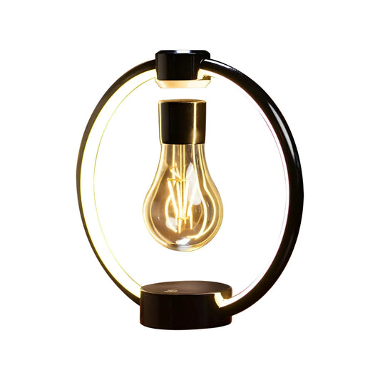 Magnetic Levitation Bedside Lamp – Retro Floating LED Night Light
